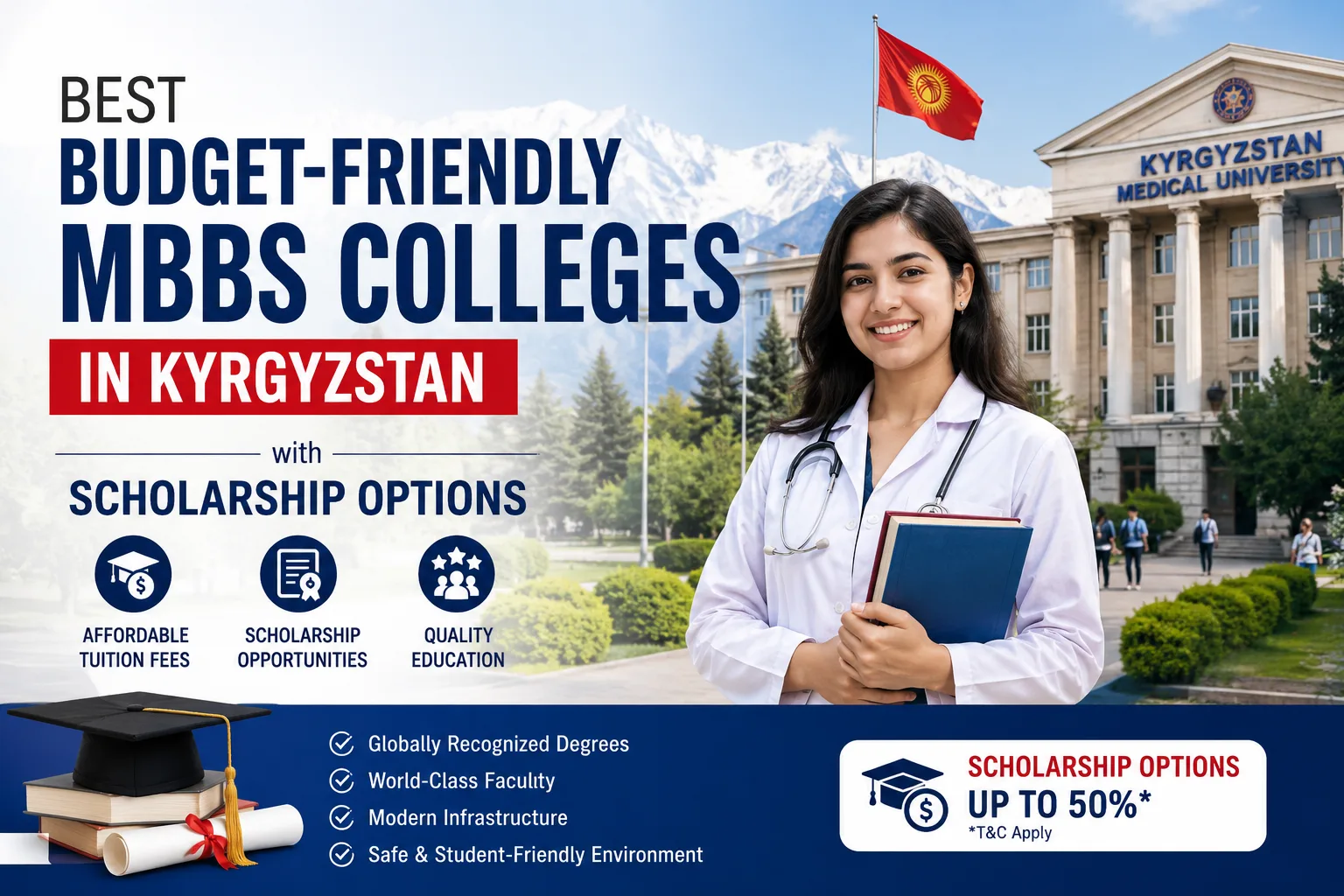 Best Budget-Friendly MBBS Colleges in Kyrgyzstan with Scholarship Options